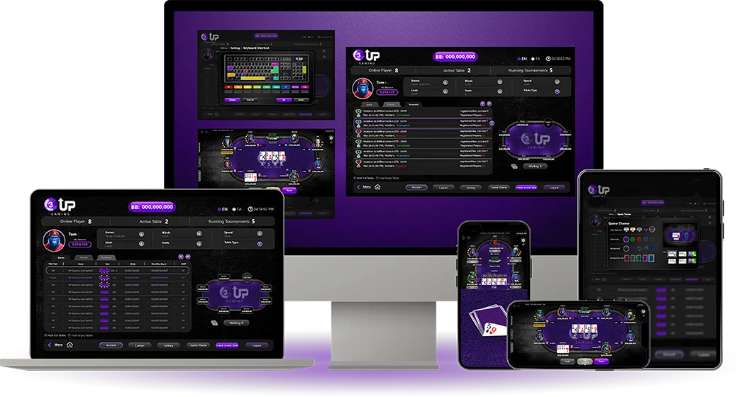 3UP Gaming Game Platform Poker Client Software