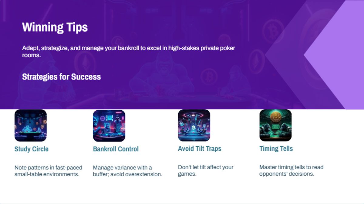 Play in Poker Private Rooms for Exclusive High-Stakes Action