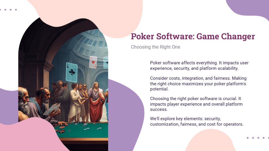 Why Choosing the Right Poker Software Changes Everything