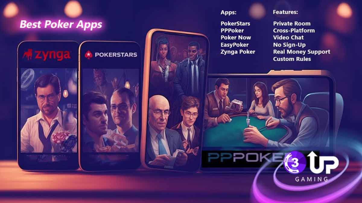Best Poker Apps to Play With Friends Anytime, Anywhere